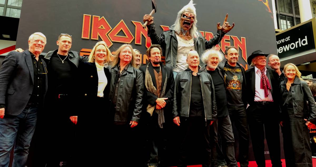 IRON MAIDEN представиха документалния филм „Burning Ambition“ в Лондон