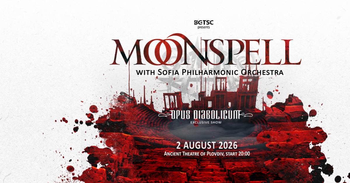 MOONSPELL с оркестър и хор на Античния театър – „Opus Diabolicum“ в Пловдив
