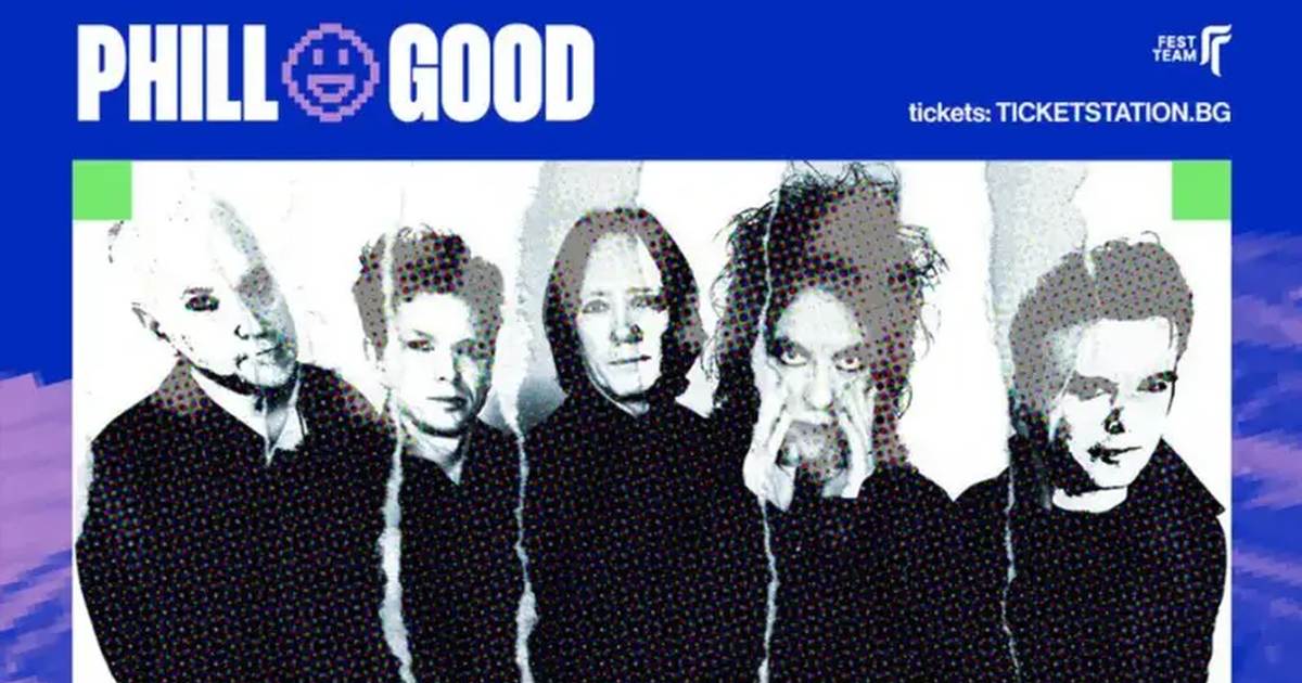 THE CURE оглавяват PhillGood Festival 2026 в Пловдив