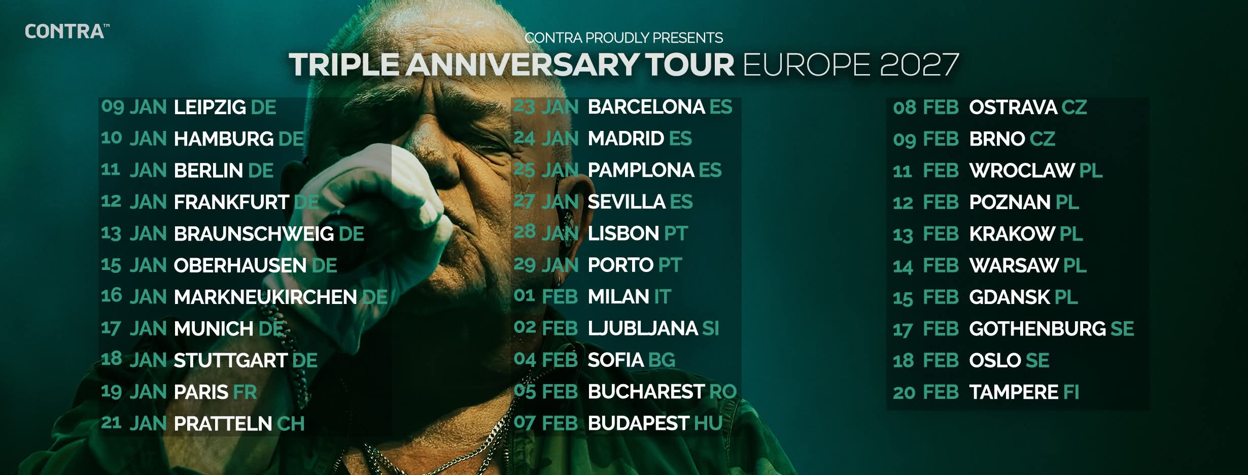 УДО (UDO) идва в София на 4 февруари 2027 г. с Triple Anniversary Tour